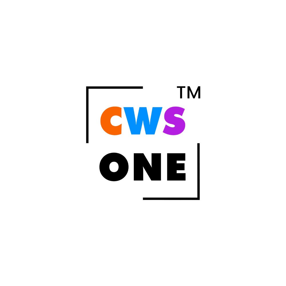 CWS ONE CO-WORKING SPACE logo