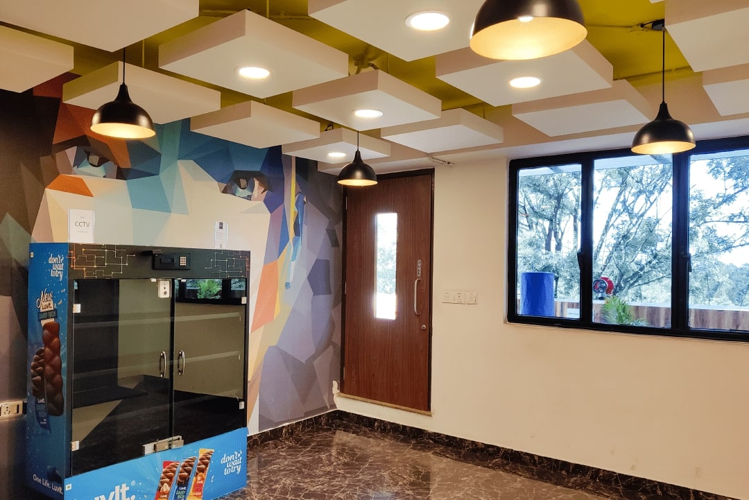 IndiQube Aerial in Koramangala