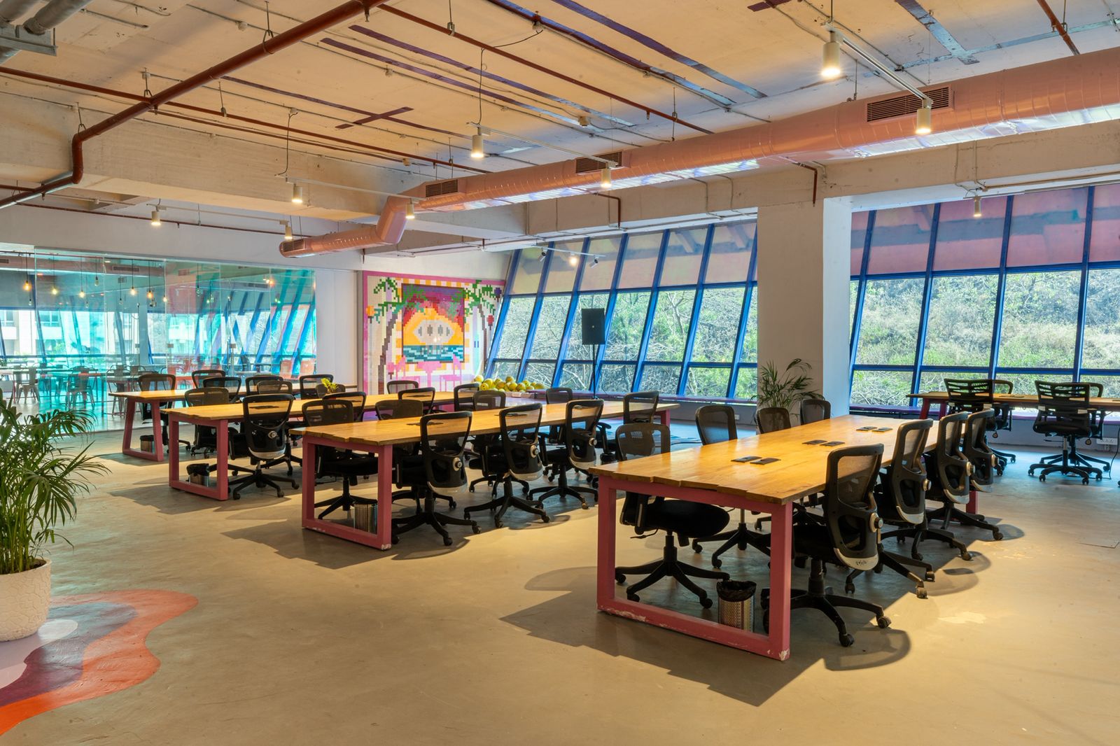 OF10 COWORKING SPACES window office