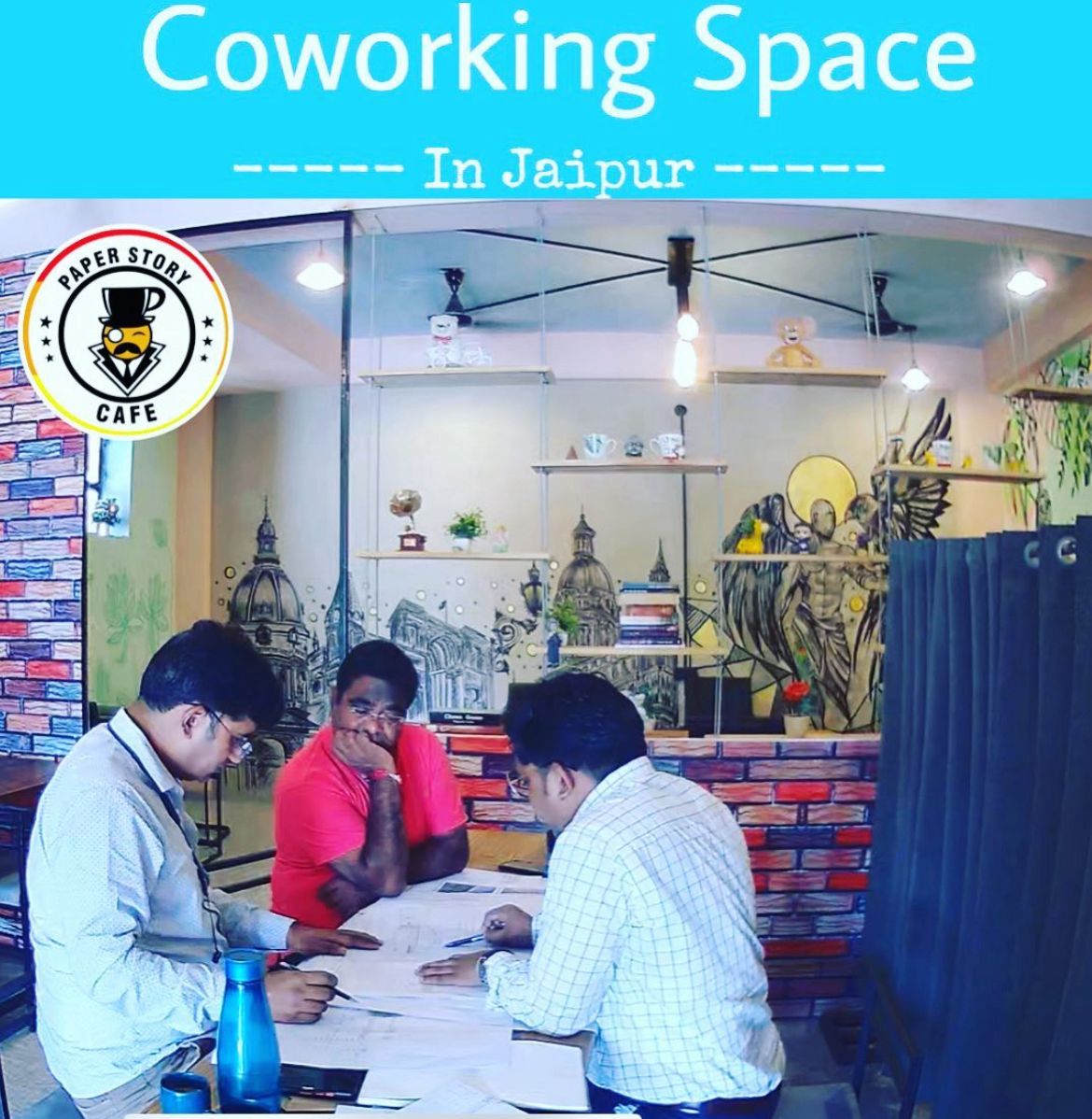 PAPER STORY CO-WORKING SPACE at Tonk Road