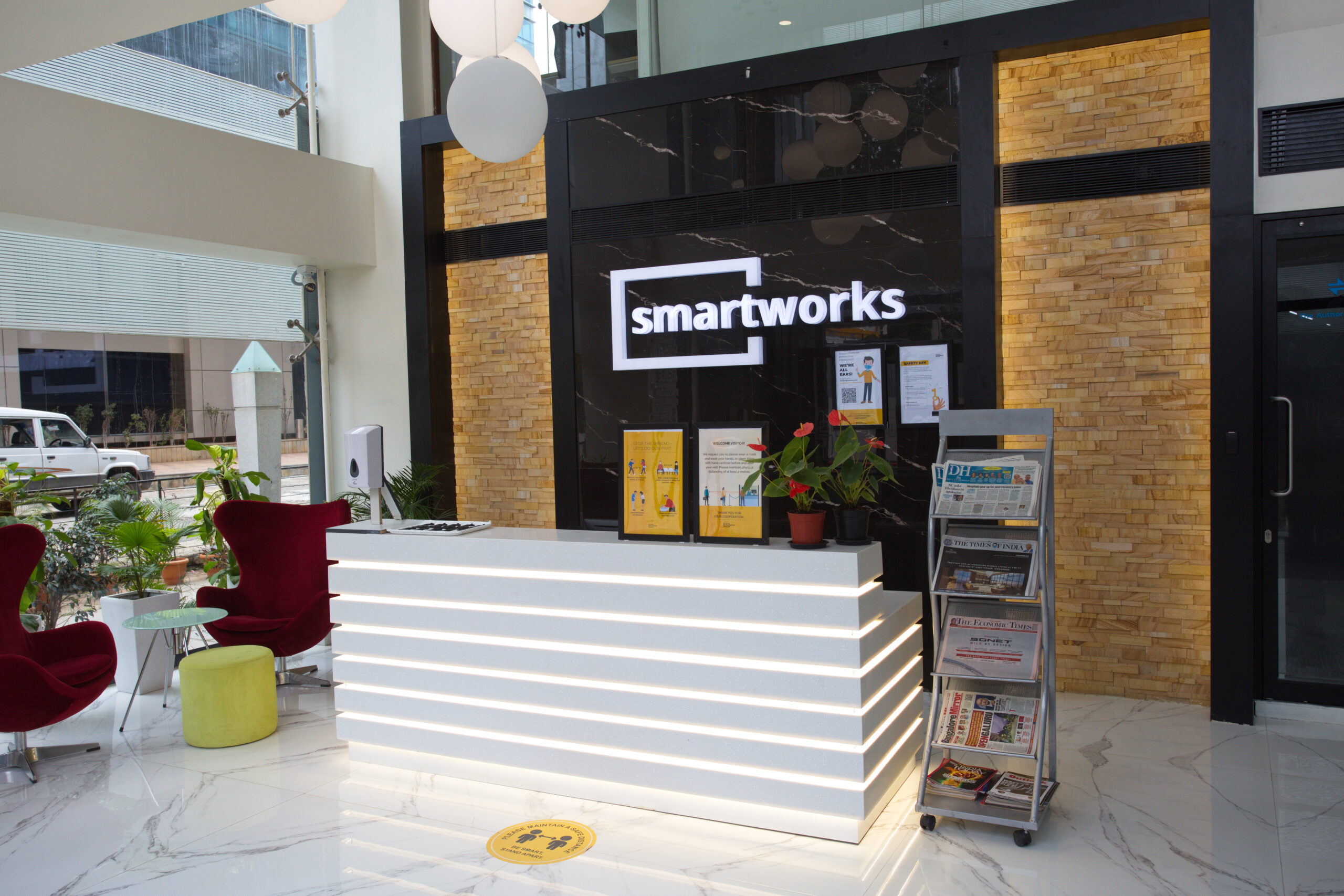Smartworks Sirius Building in Vasanth Nagar
