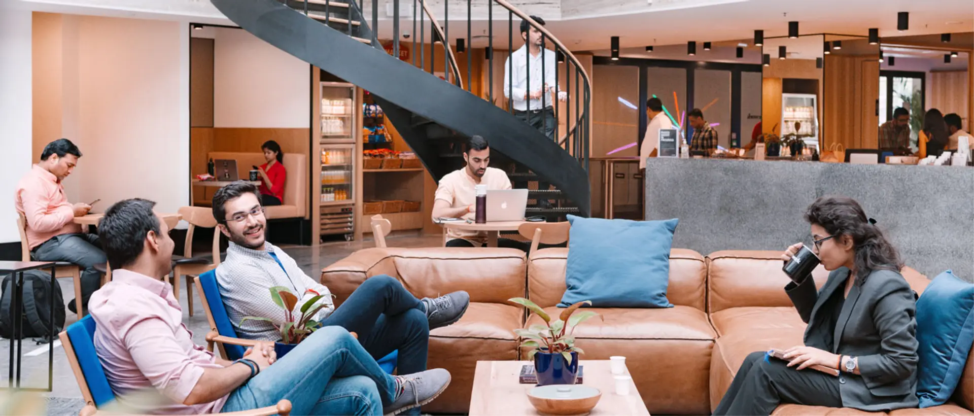 WeWork Platina Tower in Bristol Chowk