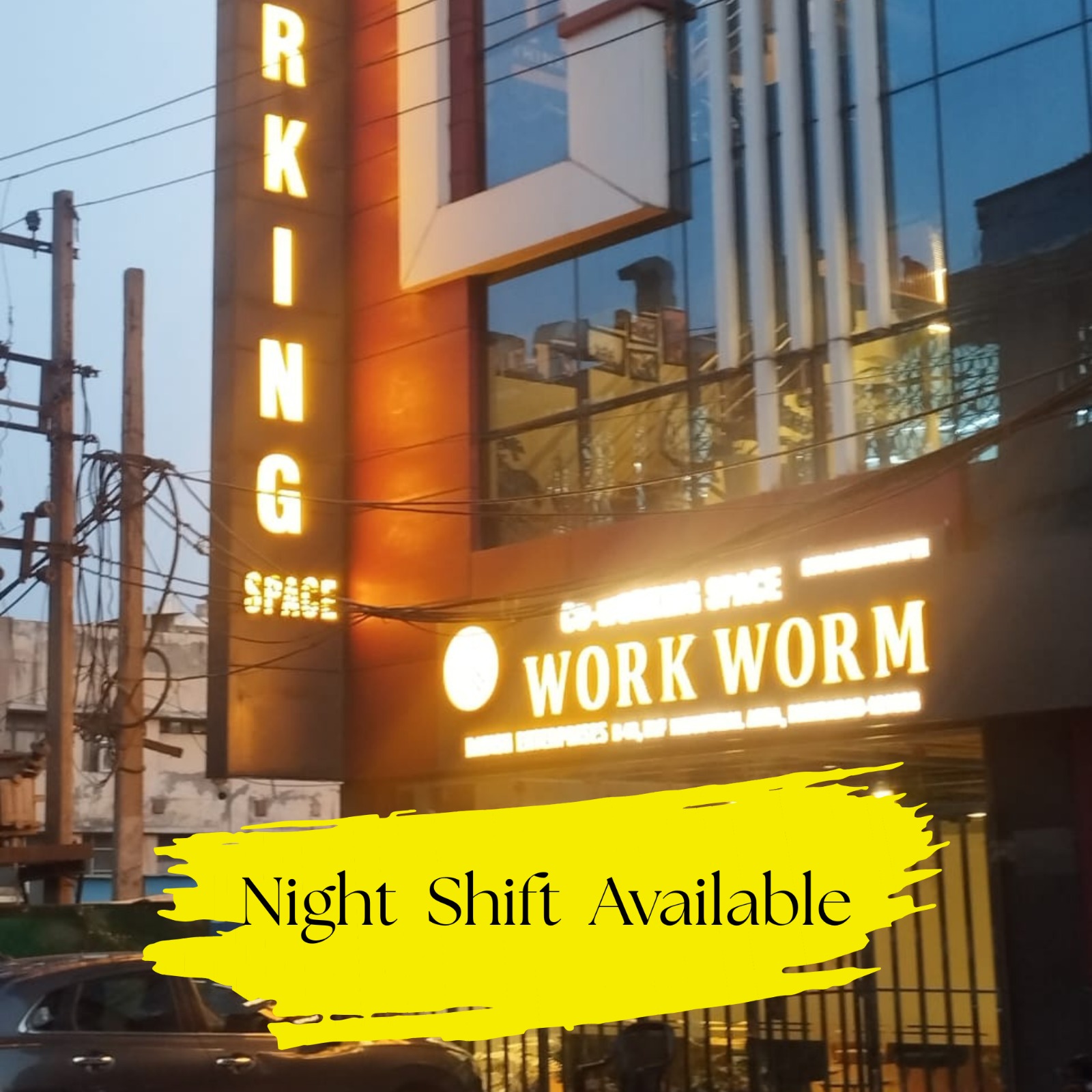 WORKWORM COWORKING SPACE at Faridabad
